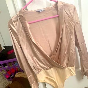 Satin bodysuit